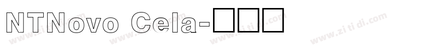 NTNovo Cela字体转换